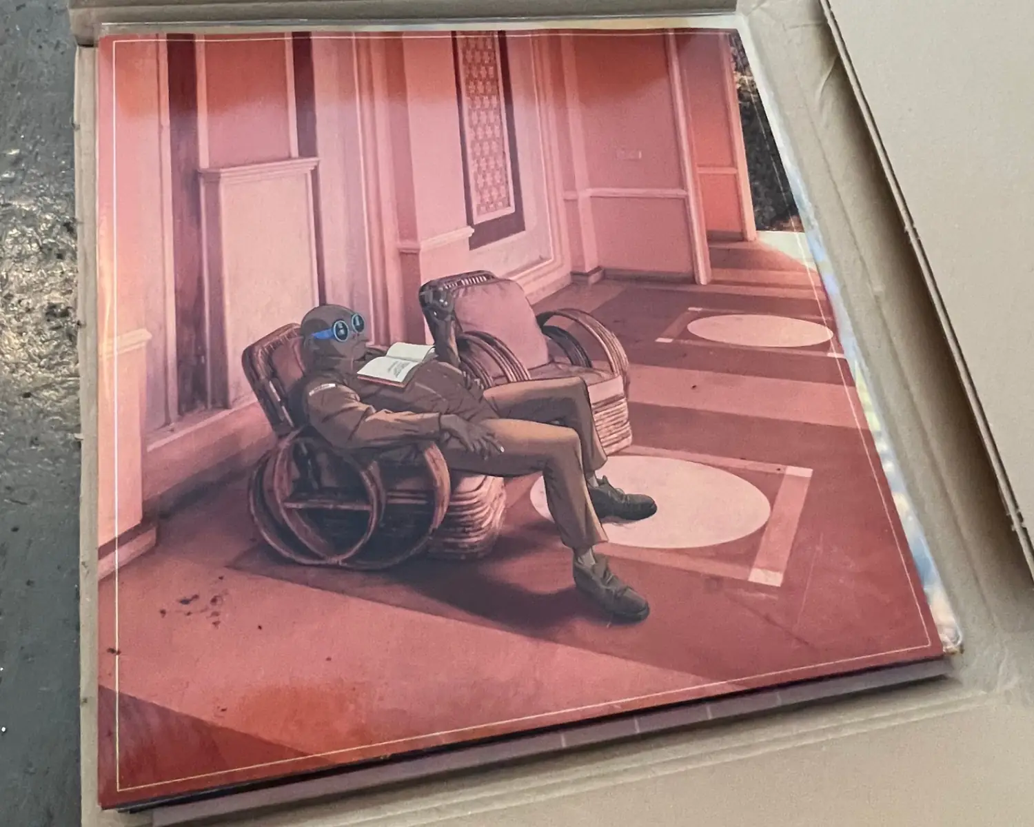 Art print Blood Records de Russel Hobbs, batteur new-yorkais de Gorillaz