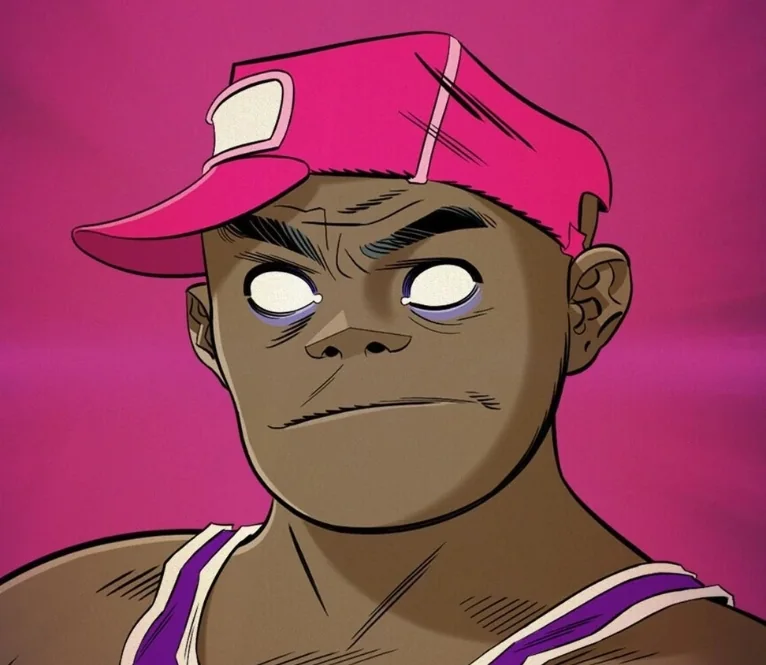 Russel Hobbs - batteur new-yorkais de Gorillaz, possédé par les esprits de ses amis